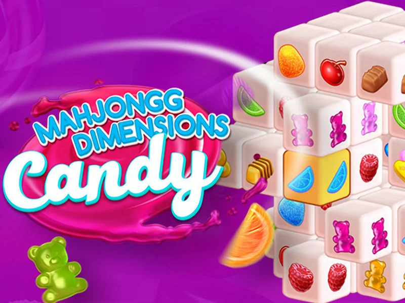 Play Candy 3D Mahjong - Free Online Game