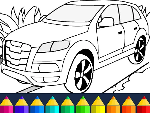 Cars Coloring Game - Play Free Game