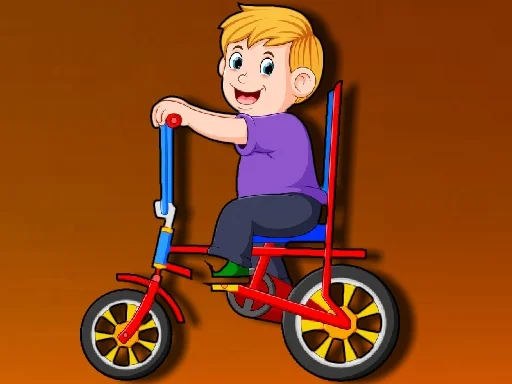 Play Cartoon Bike Jigsaw - Free Online Game