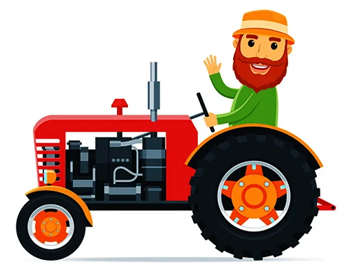 Play cartoon-farm-tractors - Free Online Game
