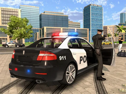 Play cartoon-police-car - Free Online Game