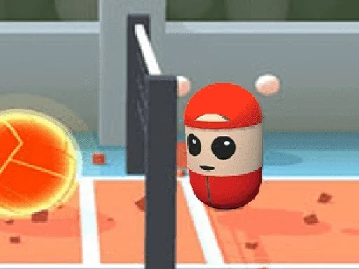 Play cartoon-volley-fun - Free Online Game
