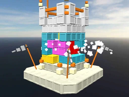 Play castle-block-destruction - Free Online Game