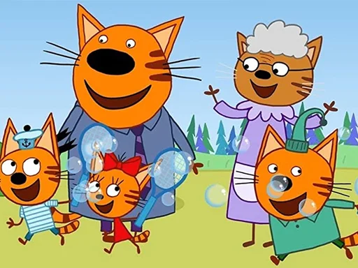 Play Cat Family Educational Games - Free Online Game