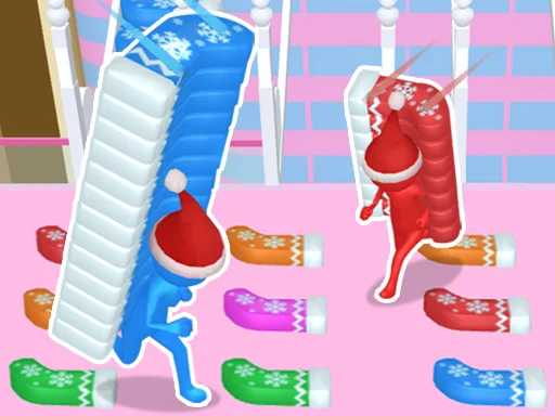 Play christmas-bridge-runner - Free Online Game