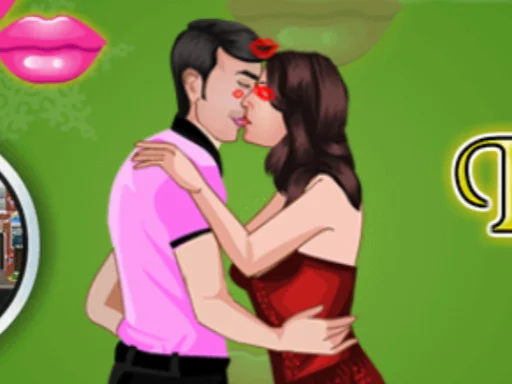Play Christmas Eve Kissing - Free Online Game