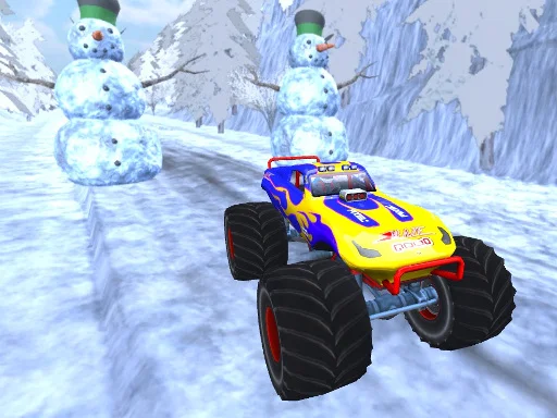 Play Christmas Monster Truck - Free Online Game