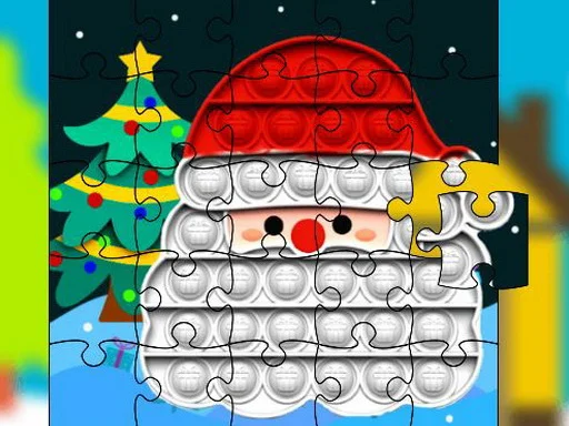 Christmas Pop It Jigsaw - Play Free Game