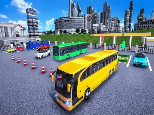 Play City Coach Bus Parking Adventure Simulator 2020 - Free Online Game