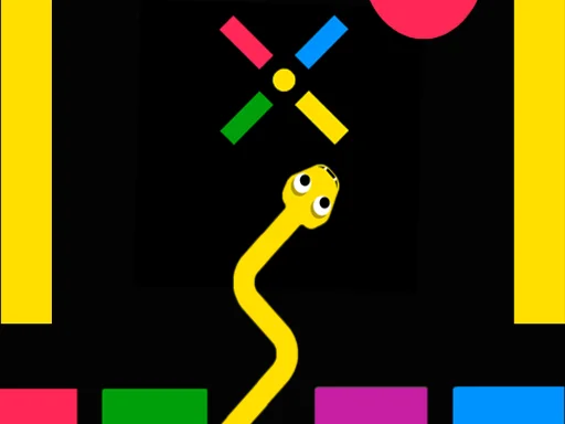 Play Color Slither Snake - Free Online Game