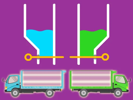 Play Color Water Trucks - Free Online Game