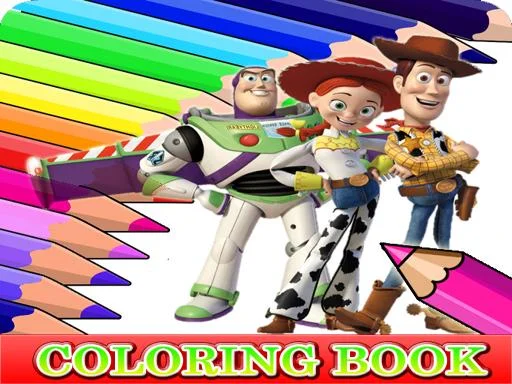 Coloring Book for Toy Story - Play Free Game