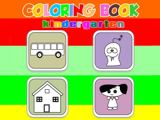Play coloring-book-kindergarten - Free Online Game