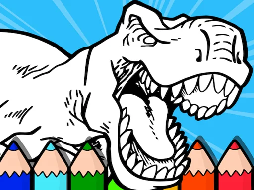 Play coloring-dinos-for-kids - Free Online Game
