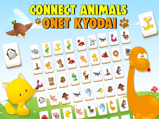 Play Connect Animals: Onet Kyodai - Free Online Game