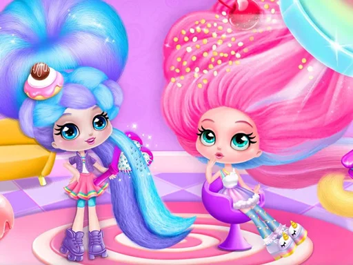 Play cotton-candy-style-hair-salon - Free Online Game