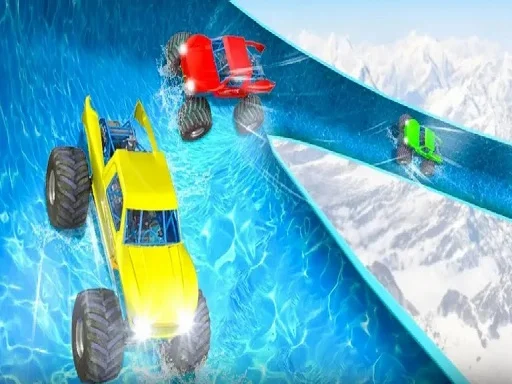 Play Crazy Monster Truck Water - Free Online Game