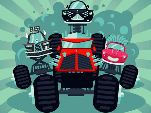 Play crazy-monster-trucks-memory - Free Online Game