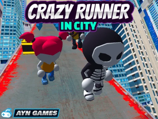 Crazy Runner in City - Play Free Game