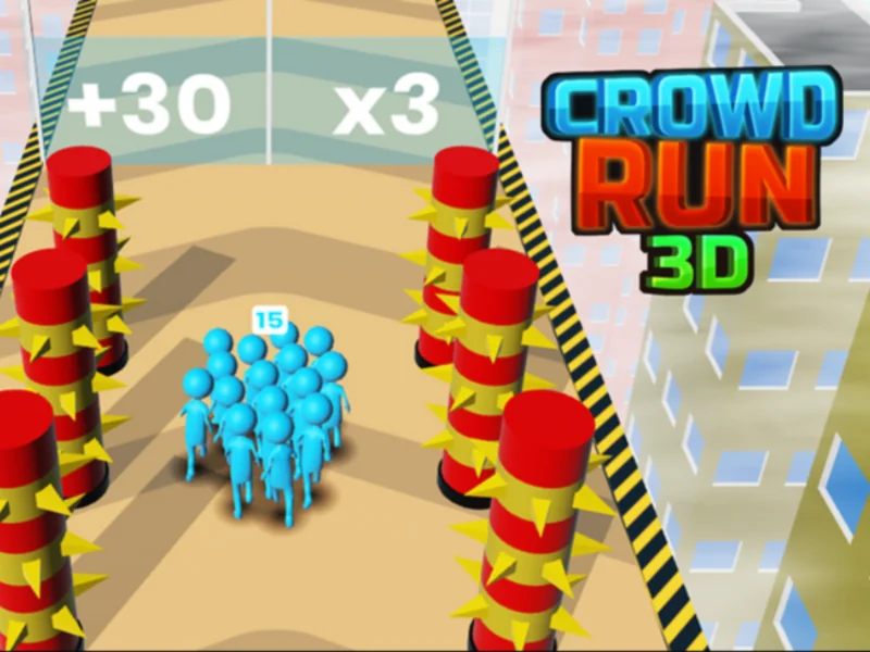 Play Crowd Run 3D - Free Online Game