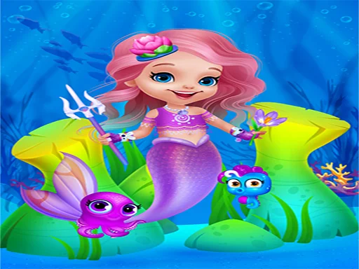 Play cute-mermaid-girl-dress-up - Free Online Game