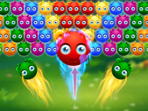 Cute Monster Bubble Shooter - Play Free Game