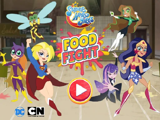 DC Super Hero Girls Food Fight - Play Free Game