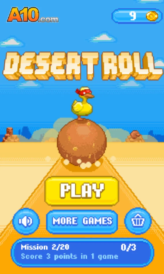 Desert Roll - Play Free Game