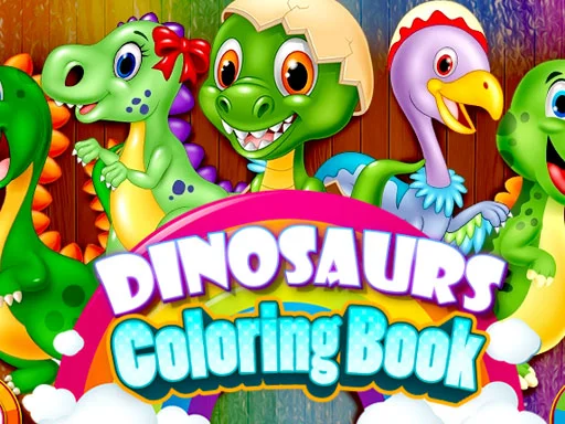 Play Dinosaurs Coloring Books - Free Online Game