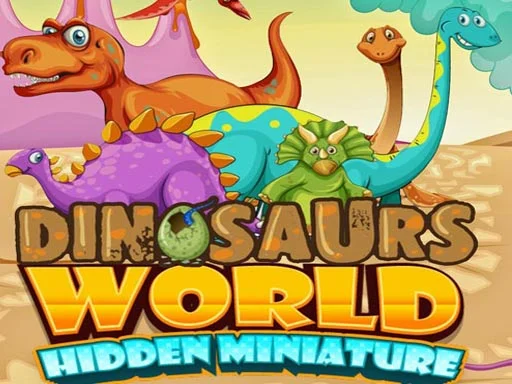 Play dinosaurs-world-hidden-miniature - Free Online Game