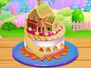 Play doll-house-cake-cooking - Free Online Game