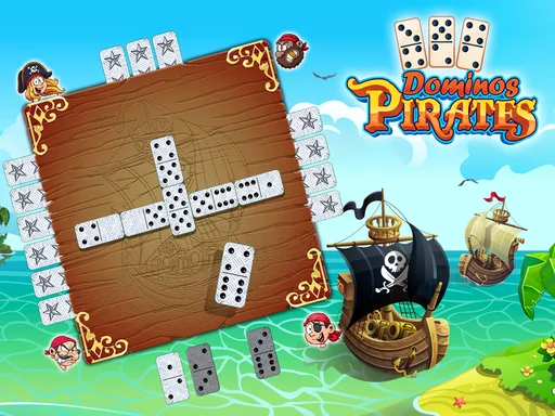 Play dominos-pirates - Free Online Game