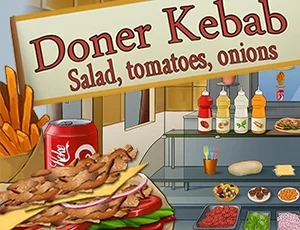 Play Doner Kebab Salad, Tomatoes, Onions - Free Online Game