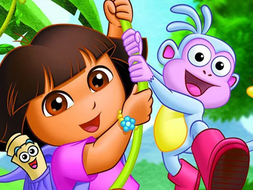 Play Dora Spot The Difference - Free Online Game