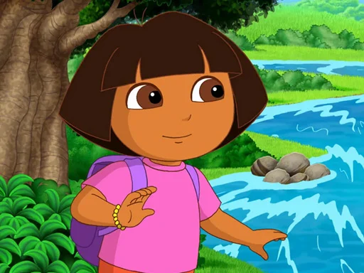 Play dora-the-explorer-slide - Free Online Game