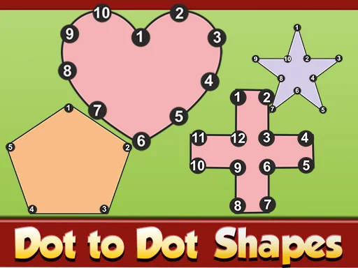 Play Dot To Dot Shapes - Free Online Game