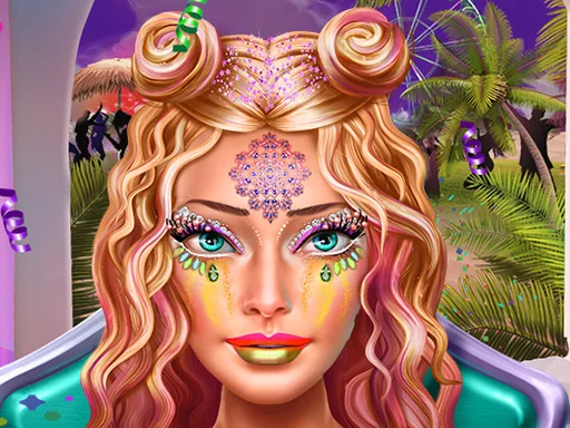 Play Ellie Coachella Makeup - Free Online Game