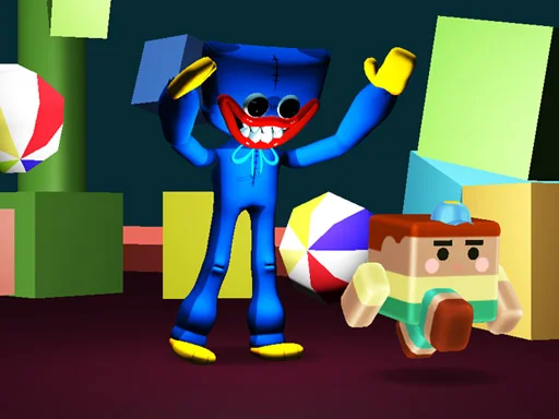 Play escape-from-blue-monster - Free Online Game