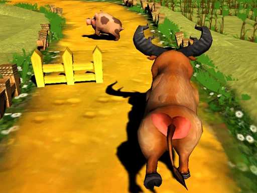 Play Escaped Bull - Free Online Game