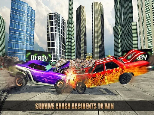 Play Extreme Car Battle Demolition Derby - Free Online Game