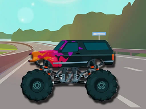 Extreme Monster Trucks Memory - Play Free Game