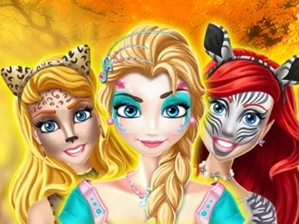 Play face-painting-central-park - Free Online Game