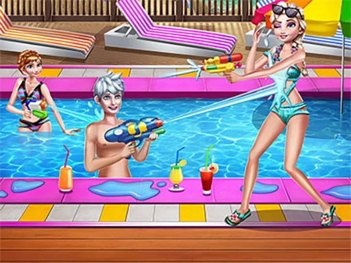 Play Family Pool Time - Free Online Game