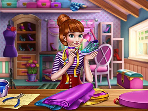 Play Fashion shoe designer - Free Online Game