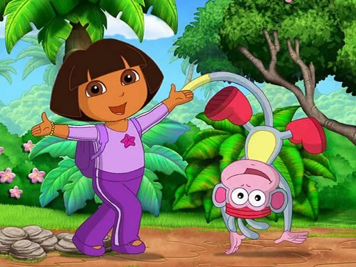 Play Find 7 Differences Dora - Free Online Game