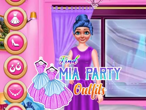 Play Find Mia Party Outfits - Free Online Game