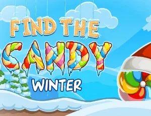 Play Find The Candy Winter - Free Online Game