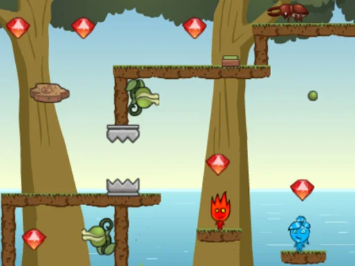 Play Fireboy and Watergirl Island Survive - Free Online Game