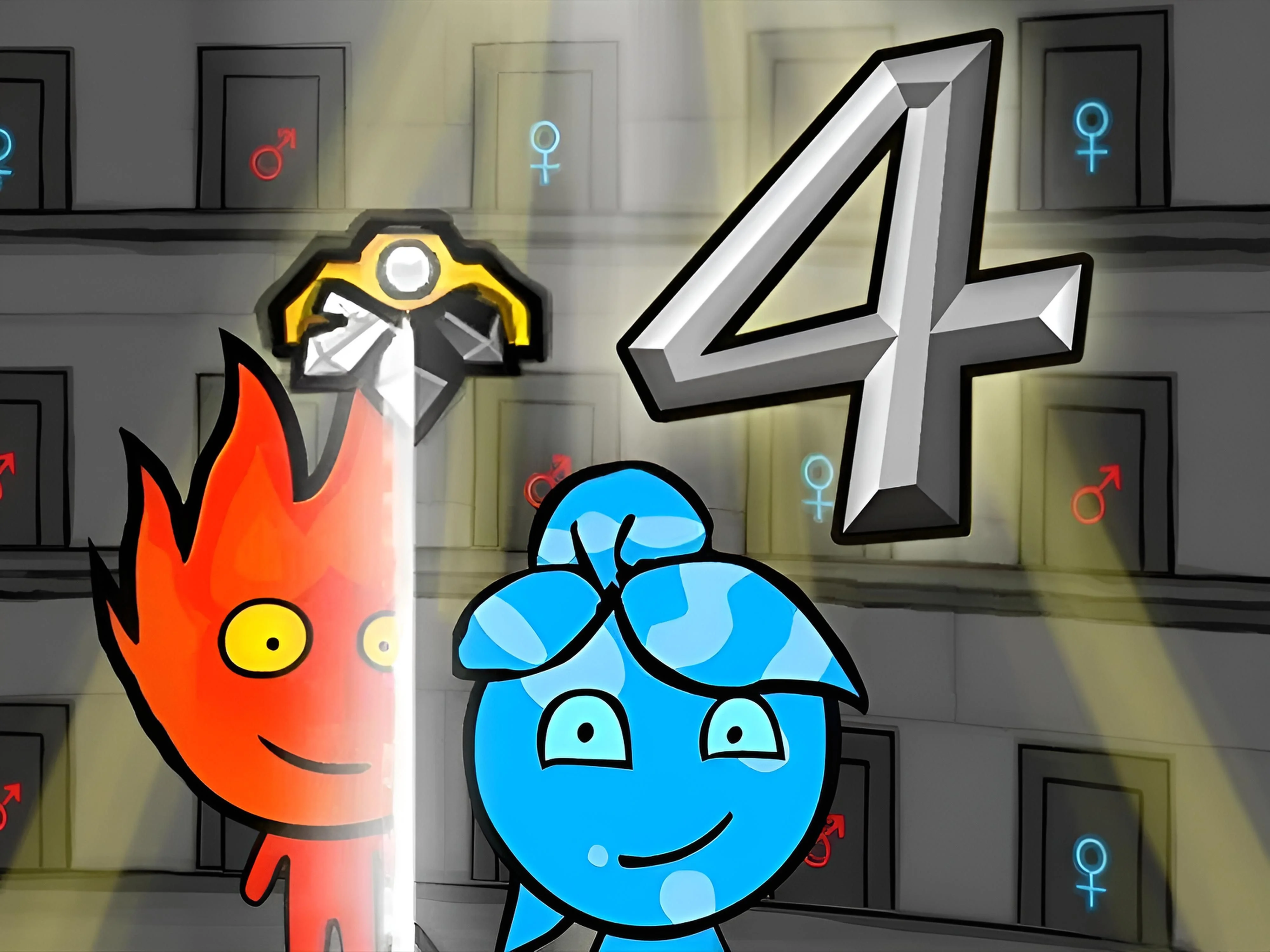 Fireboy & Watergirl 4 in Crystal Temple - Play Free Game