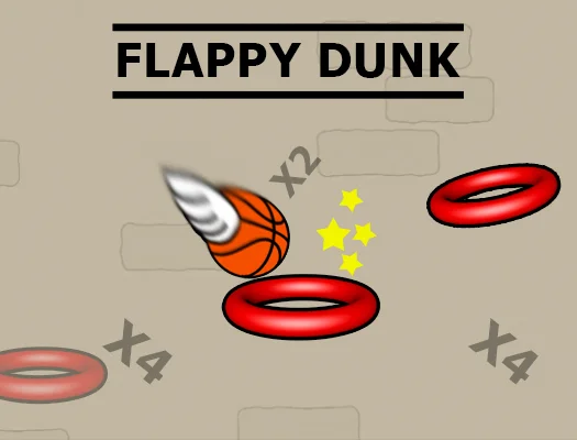 Play flappy-dunk - Free Online Game